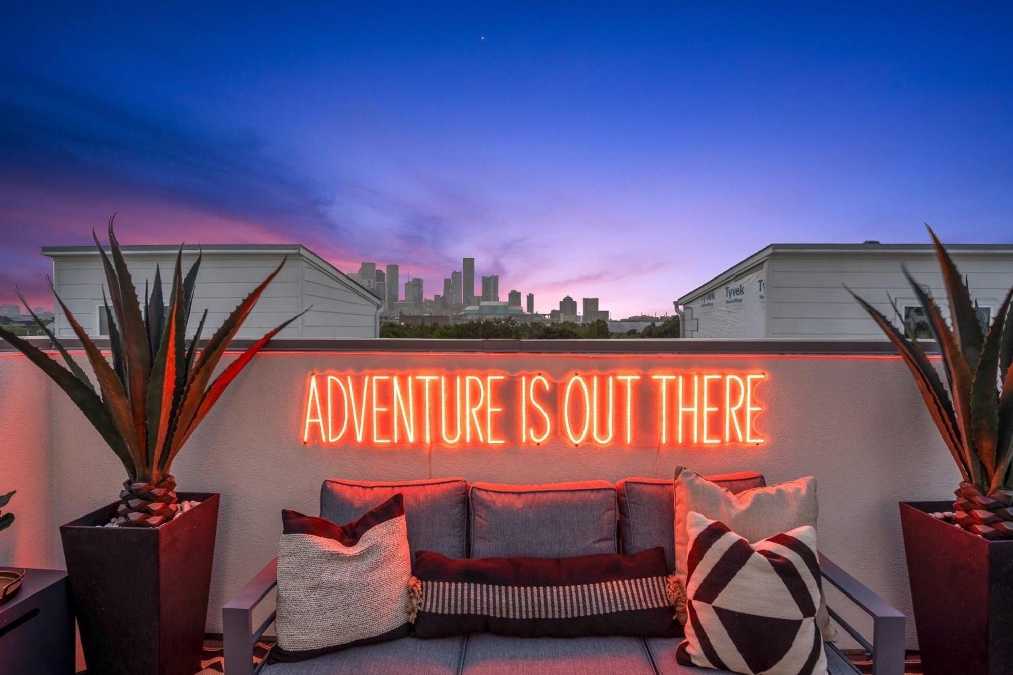 ヒューストン Luxury Downtown Getaway With Breathtaking Viewsヴィラ エクステリア 写真