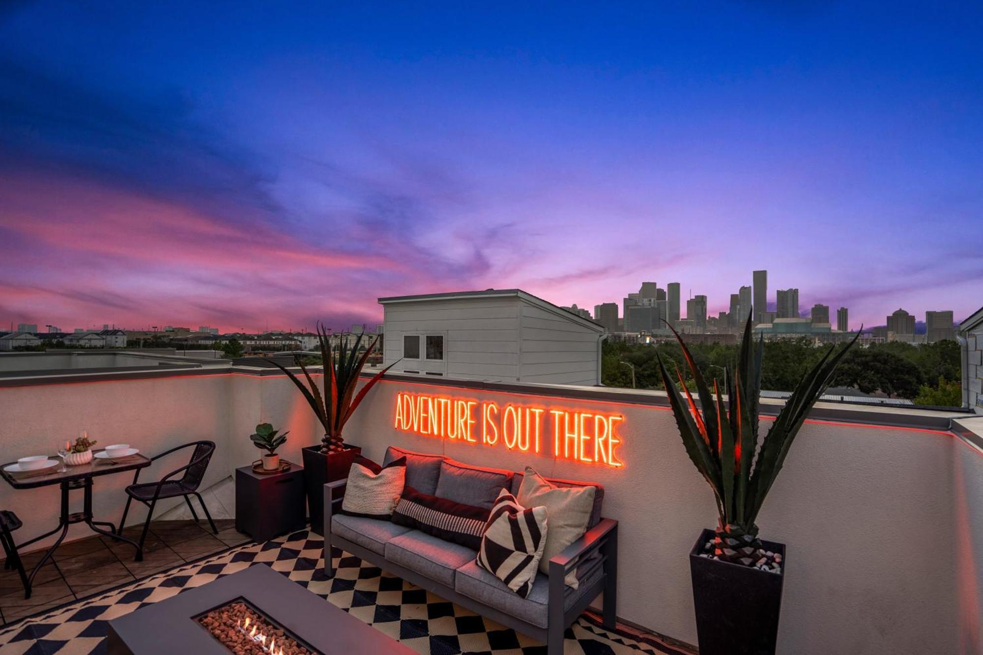 ヒューストン Luxury Downtown Getaway With Breathtaking Viewsヴィラ エクステリア 写真